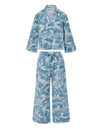 Long-Sleeve Cotton Pajama Set
