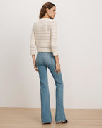 Cardigan en maille ajourée Bellingham