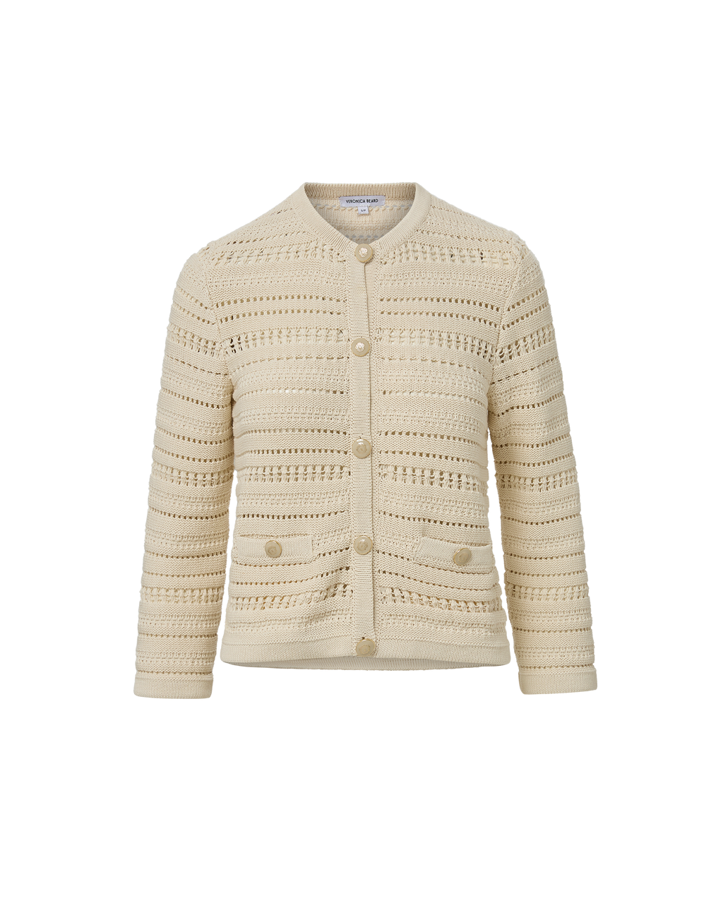 Cardigan en maille ajourée Bellingham