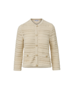 Cardigan en maille ajourée Bellingham