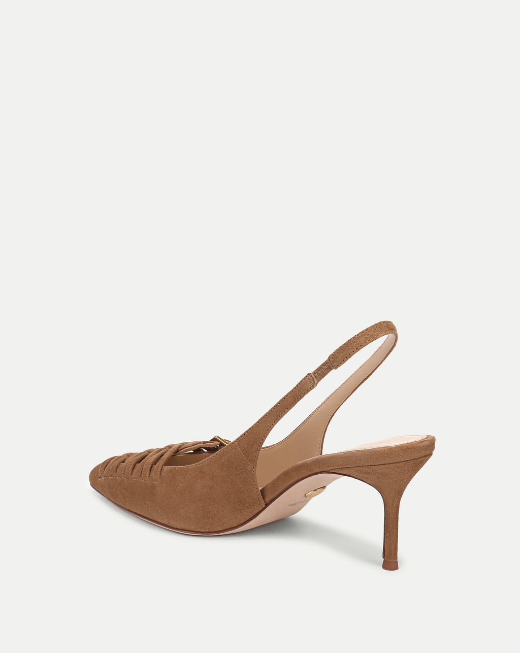 Chaussures à talons à bride arrière tressées Rashida