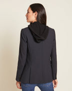 Cashmere Hoodie Dickey With Cuffs