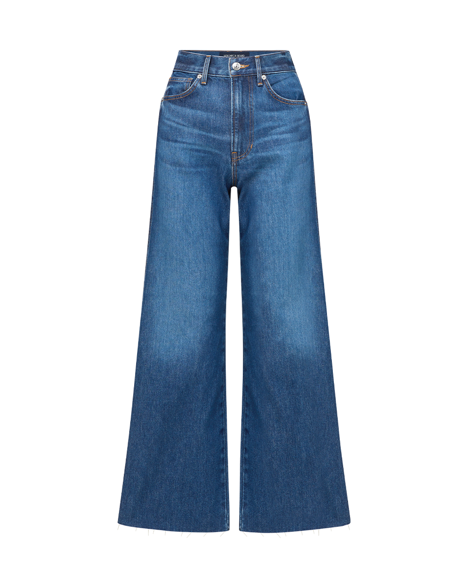 Taylor Cropped Wide-Leg Jean