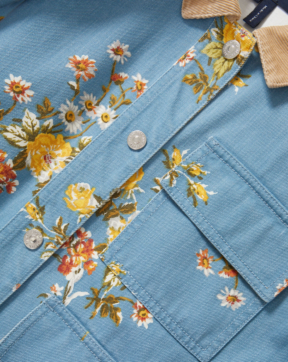 Leighton Floral Denim Jacket