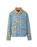 Veste en jean à motif floral Leighton