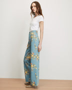 Jean large à motifs floraux Taylor
