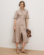 Perenna Plaid Shirtdress
