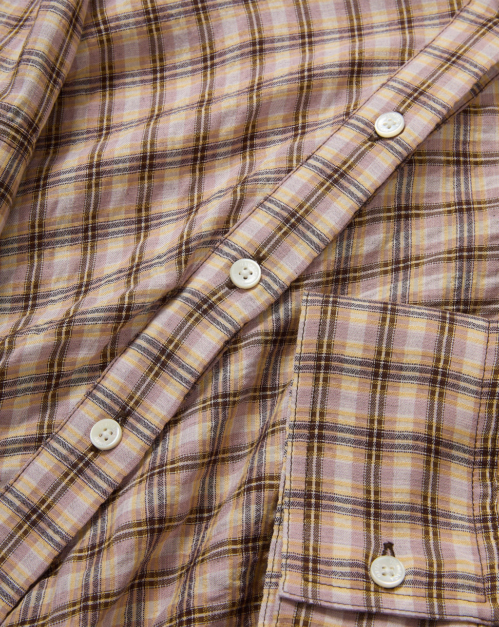Perenna Plaid Shirtdress