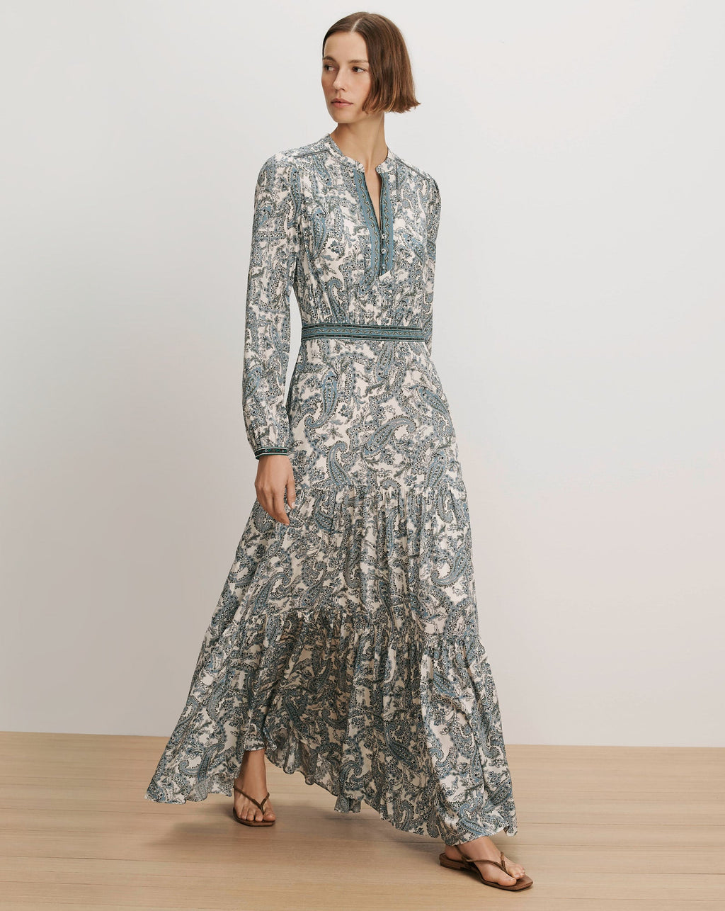 Sama Paisley Maxi Dress