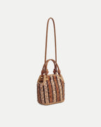 Small Beaded Veronica Beard Slouch Bag