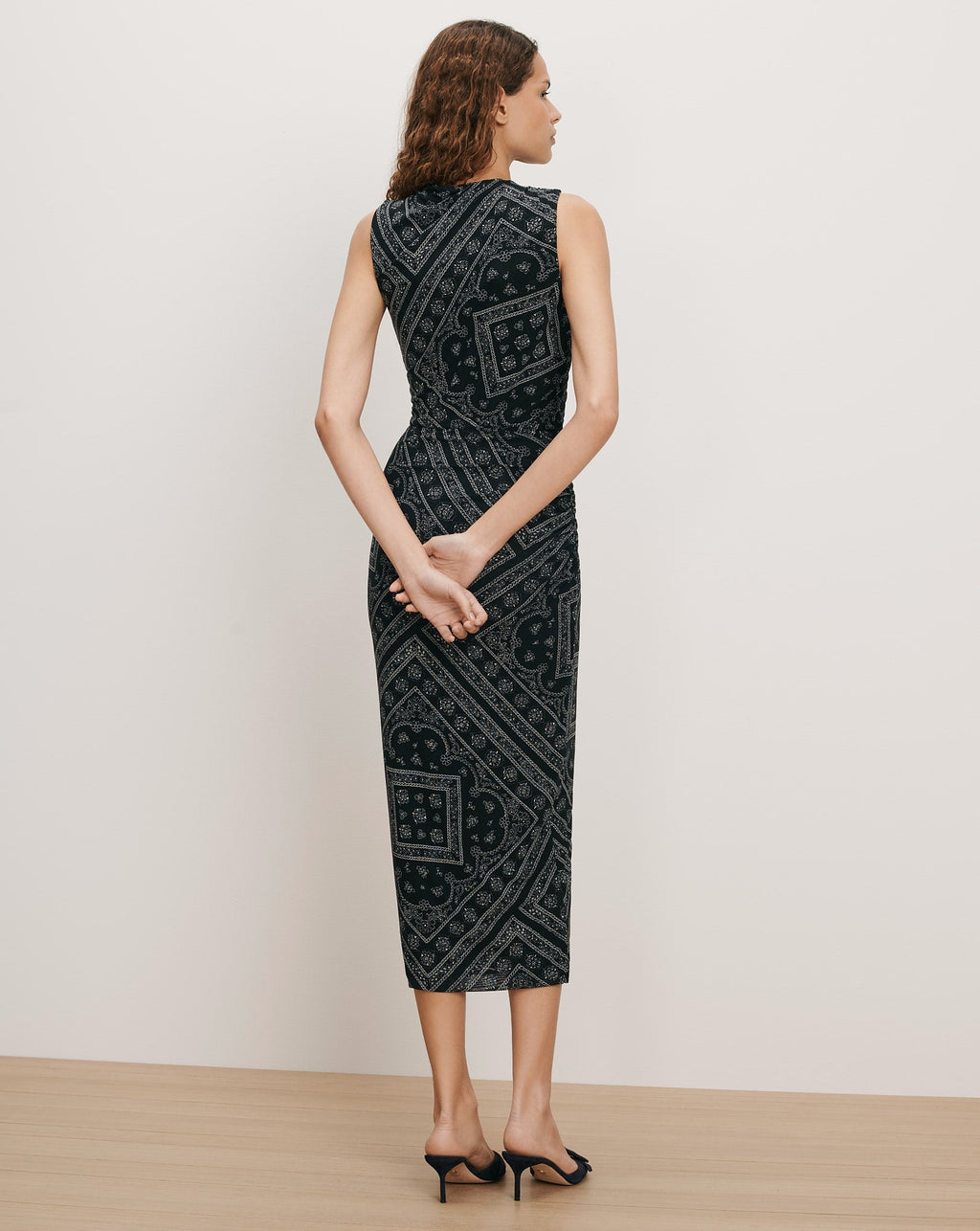 Sylviani Bandana Midi Dress