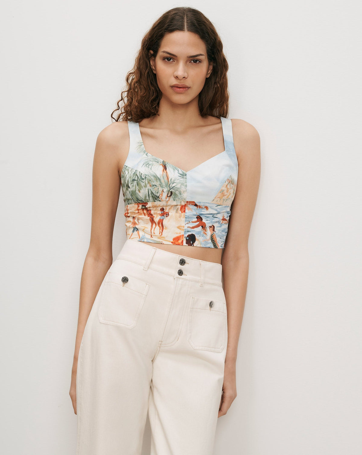 Vonette Printed Tank Top